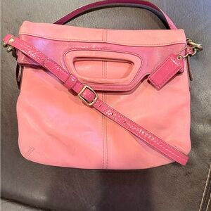 Coach Bonnie Leather Foldover Crossbody
